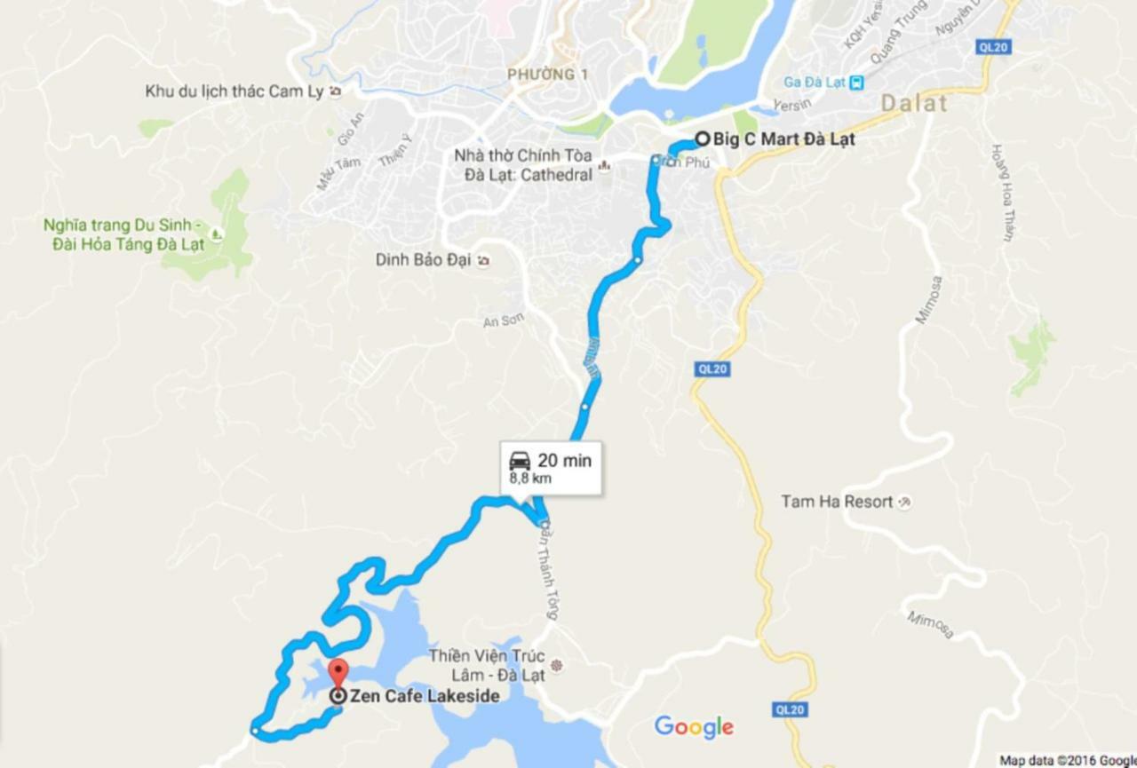 Zen Cafe Lakeside Отель Далат